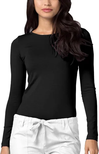 Vista 27 de Adar Underscrubs para Mujeres - Camiseta Underscrub de Manga Larga Comfort Aguamarina (Aquamarine)