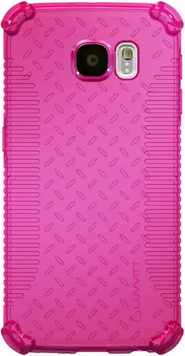 Vista 8 de LUVVITT Funda para Galaxy S6, [agarre transparente] Carcasa trasera de TPU flexible suave y delgada funda de goma transparente para Samsung Galaxy
