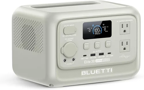 Vista 16 de Generador solar BLUETTI Elite 30 V2 con panel solar de 100W incluido 288Wh