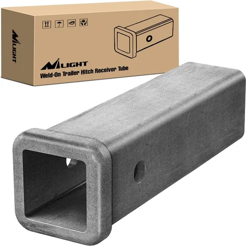 Vista 18 de Nilight Adaptador extensor de receptor de enganche de remolque, reductor de adaptador de enganche de 1-1/4 a 2 pulgadas, convertidor de manguito
