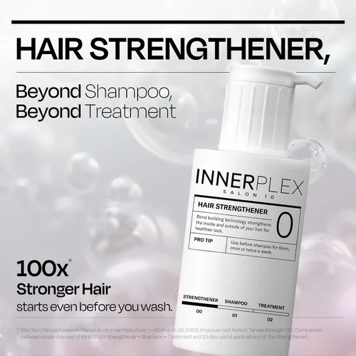 Vista 2 de Mise En Scene INNERPLEX - Fortalecedor para cabello dañado, mascarilla de lavado para brillo del cabello, mejor que el aceite de unión, 5.11 oz