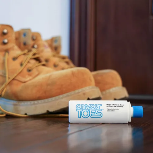 Vista 3 de Sobre Su pie dedos Bactericida en polvo – Elimina Olor de pie para seis meses, OYT, Blanco, 1 Fast-acting, long-lasting, no perfume, podiatrist