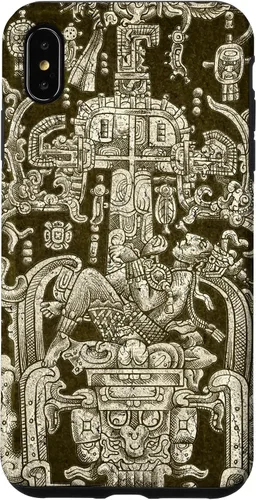 Vista 11 de Funda para iPhone 13 Pro Max King Pakal, viajero en el tiempo maya