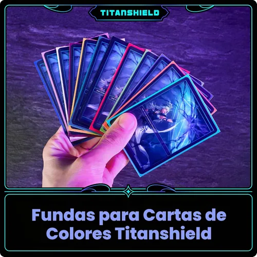 Vista 6 de TitanShield - Fundas Premium para Cartas Compatibles con Pokémon, One Piece, Lorcana, Flesh & Blood y Magic The Gathering MTG