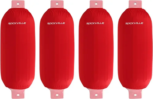 Vista 14 de Rockville C8527NB - Paquete de 4 fundas para guardabarros de barco de 8.5 x Azul marino