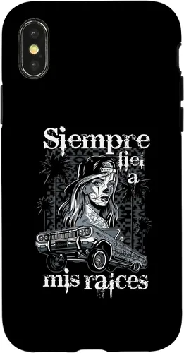 Vista 5 de iPhone 16 Chicana Style Lowrider Ropa Mujeres Mexicano-Americana Latina Case