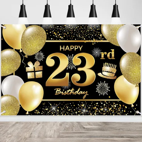 Vista 31 de Cartel de 1er feliz cumpleaños - Decoraciones para fiesta de cumpleaños de hombres