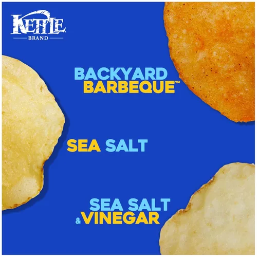Vista 5 de Kettle Brand Patatas fritas en paquete variado, 1 onza, 20