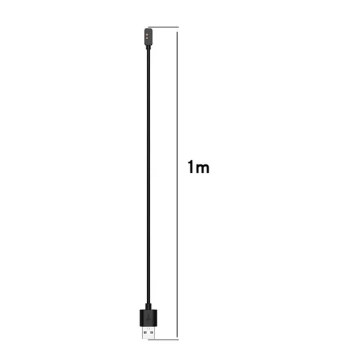 Vista 6 de Cable de carga magnético de 3.3 ft compatible con Redmi Watch 3/2/2 Lite/Redmi Smart Band Pro/Mi Band 8/7 Pro de repuesto USB inalámbrico cable