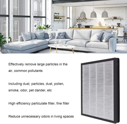 Vista 5 de TOPINCN Filtro de repuesto para purificador de aire, filtro de repuesto compatible con purificador KJ200G, piezas de purificador de aire