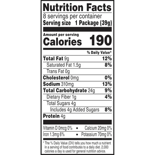 Vista 9 de Keebler Galletas sándwich de queso y mantequilla de maní, una sola porción, paquetes de 1.38 onzas, 8 unidades (paquete de 6)