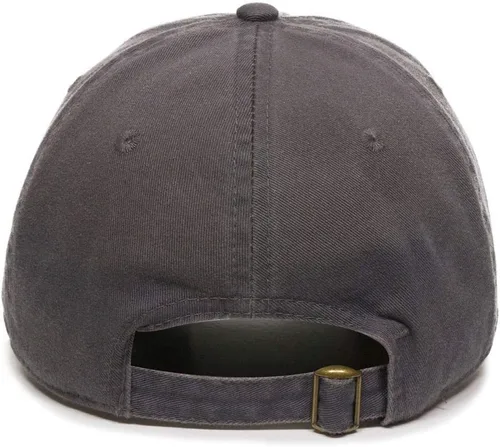 Vista 4 de Gorra de béisbol con bordado de algodón ajustable para papá