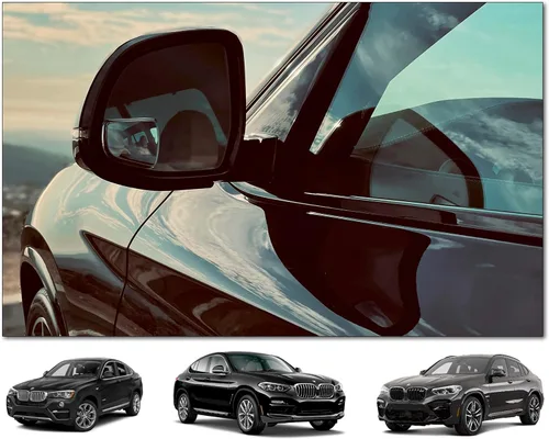 Vista 11 de Espejos de punto ciego, compatibles con BMW X3 Extended View, juego de 2 piezas (izquierda y derecha)