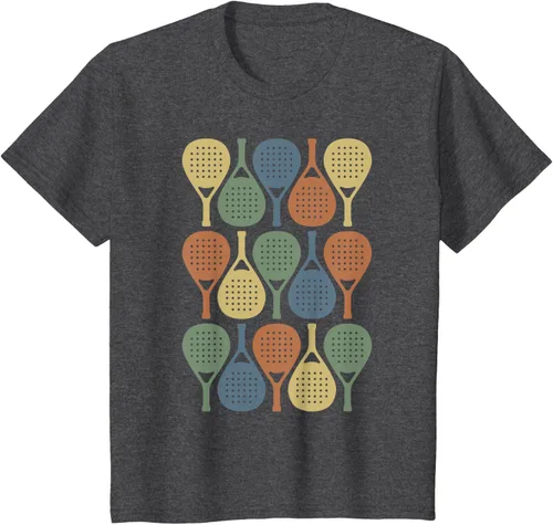 Vista 37 de Vintage Retro Padel Camiseta de Padel Sports Lover