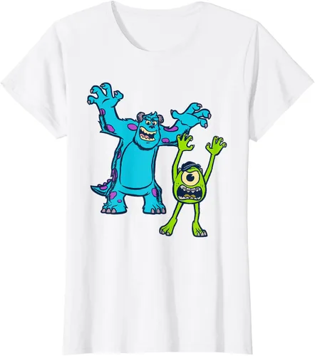 Vista 21 de Camiseta de la Universidad Sulley y Mike de los Monsters de Disney Pixar