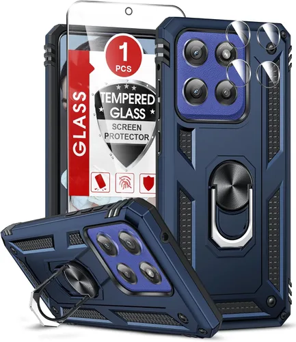Vista 227 de LeYi Funda para Moto G Stylus 2022 4G (no compatible con 5G), funda para Moto G Stylus con 2 protectores de pantalla, funda protectora de grado Oro