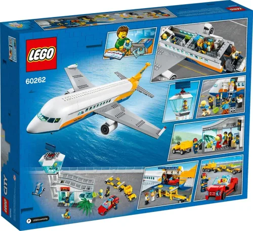 Vista 2 de Lego 60262 City Avión de Pasajeros del Aeropuerto