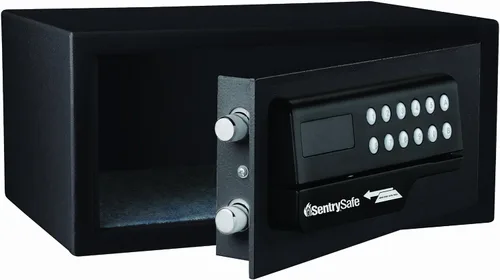 Vista 10 de Caja fuerte electrónica con lector de tarjetas, 060ESBLK