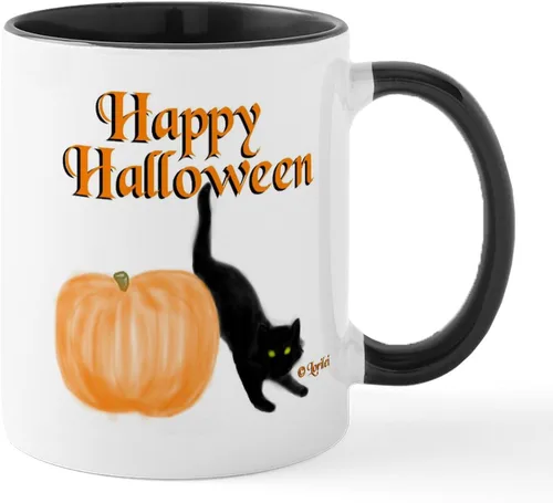 Vista 135 de CafePress Sincere Pumpkin Patch Mug Taza de café de cerámica de 11 oz (11.0 fl oz)