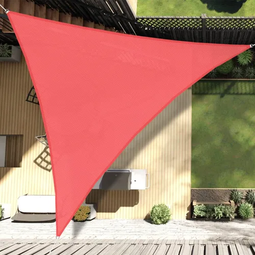Vista 23 de Coarbor Toldo tipo vela de 2 x 2 x 2 pies, para exteriores, resistente, triangular, tela para patio, jardín, terraza, pérgola (beige)