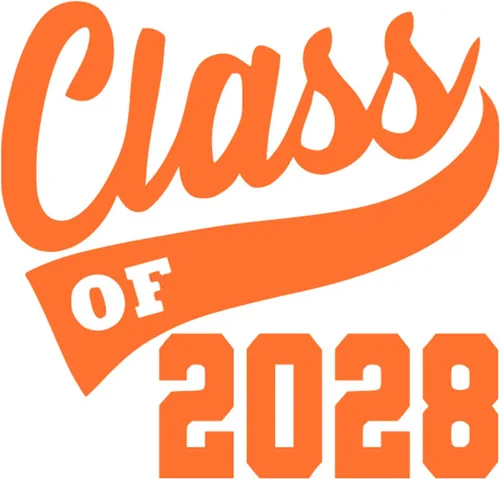 Vista 21 de Adhesivo de graduación para planchar en la clase de 2028, calcomanía para camiseta de secundaria, parche de graduación HTV para graduados