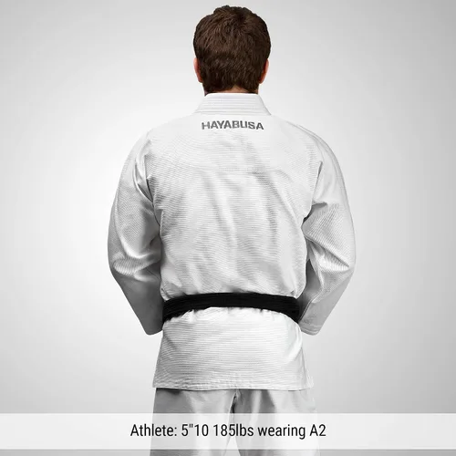 Vista 2 de Hayabusa Jiu Jitsu Gi de tejido perlado ultraligero
