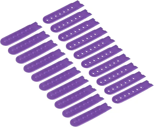 Vista 20 de uxcell Tapa de correa Snapback, agujeros de plástico ajustable sombrero broche hebilla reemplazo para reparación de tapas
