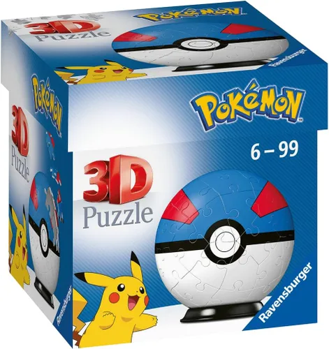 Vista 7 de Ravensburger Pokemon - Rompecabezas 3D para niños a partir de 6 años, 72 piezas, no requiere pegamento, regalos para niños y niñas
