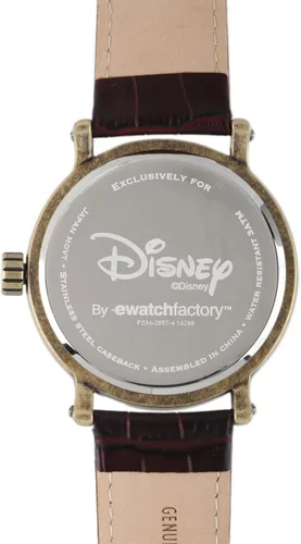 Vista 3 de Disney Reloj analógico de cuarzo para adultos Marrón Vintage