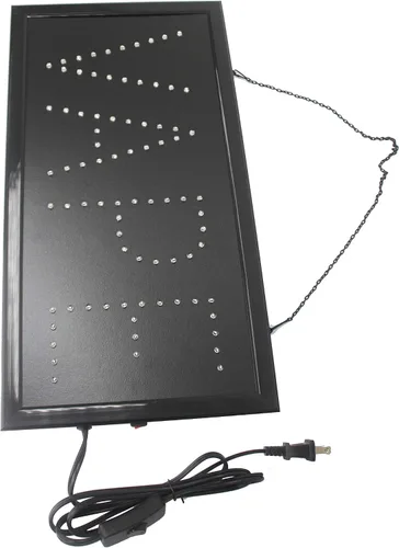 Vista 8 de FixtureDisplays® Vape LED Sign Store Window Hanging para la venta Publicidad comercial 15144
