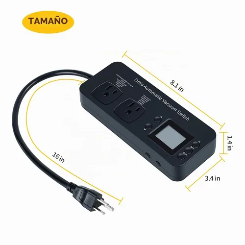 Vista 6 de Interruptor automático para aspiradoras para herramientas eléctricas, Ortis Control de Polvo Autoswitch Retrasa la Conexión/Desconexión