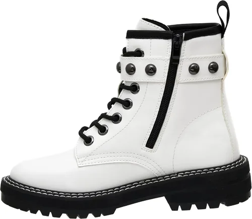 Vista 4 de Dunes Cisco Stud - Botas con cordones y espuma viscoelástica para mujer