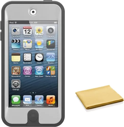 Vista 7 de OTTERBOX Defender Series - Funda para iPod Touch 7ª generación, compatible con 5ª y 6ª generación, incluye paño de limpieza, embalaje a granel PUNK