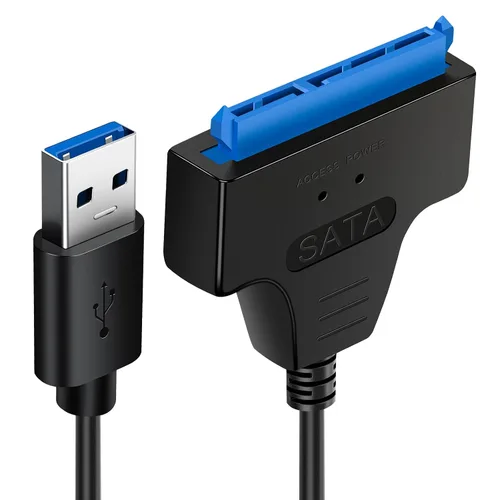 Vista 8 de Ainiv Cable adaptador USB 3.0 a SATA para unidades SSD HDD de 2,5