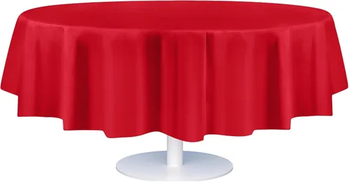 Vista 54 de Mantel de plástico de alta calidad - 54 in. x 108 pulgadas. Grandipity - Mantel rectangular (6 y 12 unidades), Agua (Aqua) Aqua Plastic table