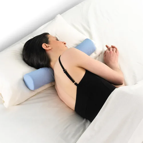Vista 6 de OPTP The Original McKenzie - Almohada cervical de 20 pulgadas para dormir