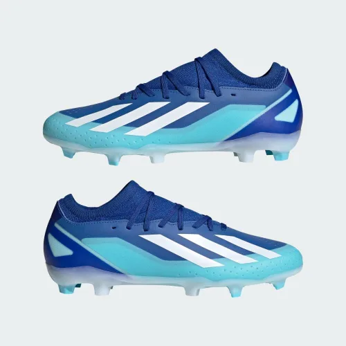 Vista 8 de adidas X Crazyfast.3 - Tenis de fútbol para terreno firme, unisex, color azul rey, ligeros, rendimiento de alta velocidad, fabricados