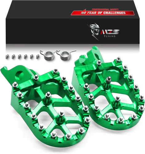 Vista 24 de MZS Estriberas para Moto de Cross, 2001-2018 Estribo de Motocicleta Adventure MX Pedal CNC Naranja Compatible con Modelos 65 85 125 150 200 250 300