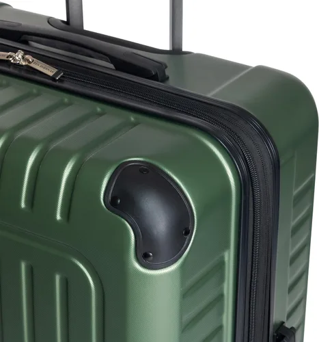 Vista 12 de Ben Sherman Maleta vertical de viaje Spinner Sunderland, Verde -Oliva, Maleta vertical de viaje Spinner Sunderland