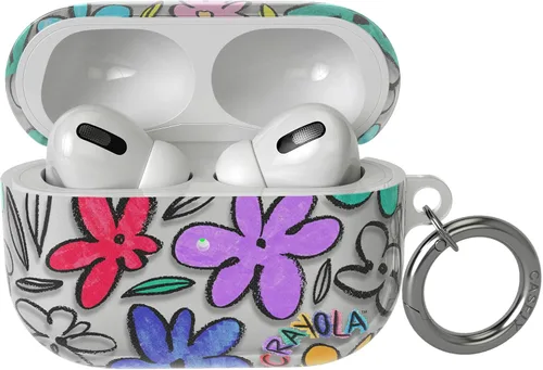 Vista 10 de Casely Funda compatible con AirPods Pro 1 All Smiles Funda para AirPods con adhesivo de cara sonriente