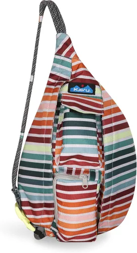 Vista 25 de KAVU - Mini bolsa de cuerda Chispa azul
