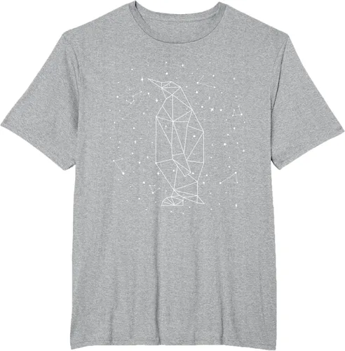 Vista 46 de Sternbild Penguin Constellation Emperor Sea Bird Penguin Camiseta Negro