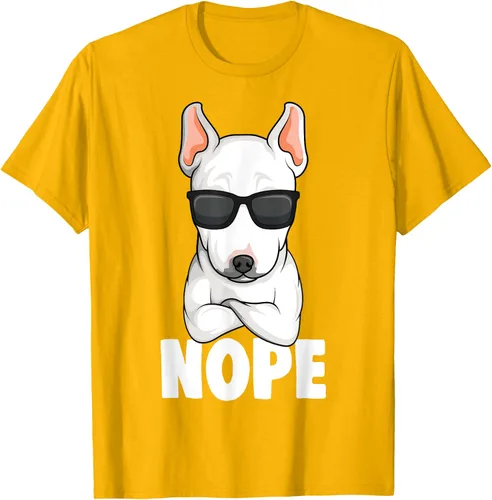 Vista 91 de Camiseta de perro Bull Terrier para niños y mujeres, Negro