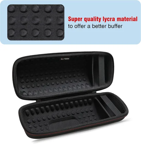 Vista 4 de LTGEM - Funda para JBL Charge 4/JBL Charge 5, estuche de transporte de altavoces, bolsa protectora de viaje para almacenamiento duro, compatible