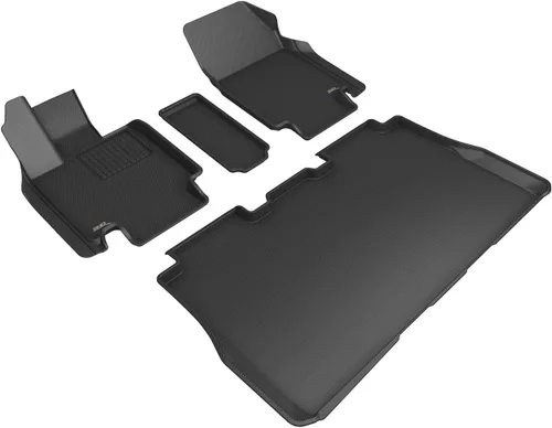 Vista 8 de 3D MAXpider Tapete Elitect de ajuste personalizado (negro) compatible con Tesla Cybertruck 2024-2026 - R1 R2