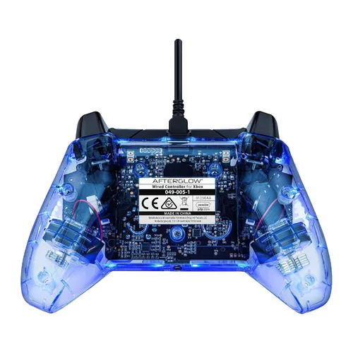 Vista 7 de Afterglow Prismatic LED Wired Controller Multicolor - Xbox Series XS, Xbox One, Xbox Series X (Renewed)