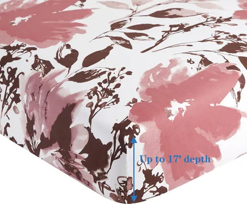 Vista 5 de Marina Decoration Ropa de cama ultra suave y sedosa con bolsillo profundo, rayón derivado de bambú para todas las estaciones, juego de sábanas de 6