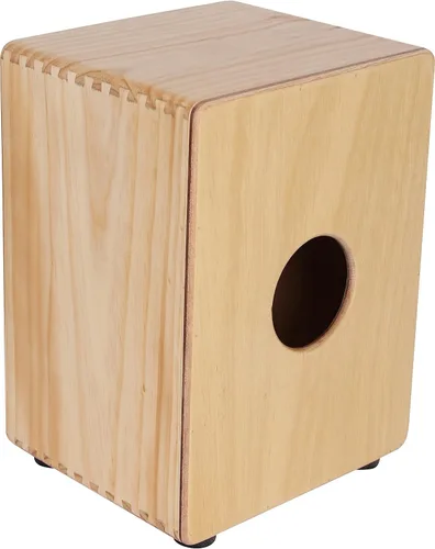 Vista 4 de A Tempo Percussion El Cajoncito (El pequeño cajón) - Cajón de tamaño 3/4 fabricado en Perú