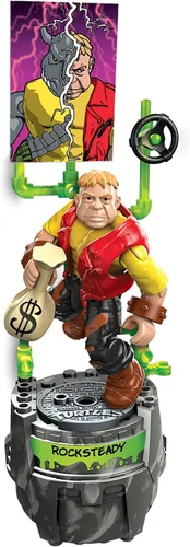 Vista 2 de Mega Construx Teenage Mutant Ninja Turtles Classic Series Rocksteady Mutagen - Bote