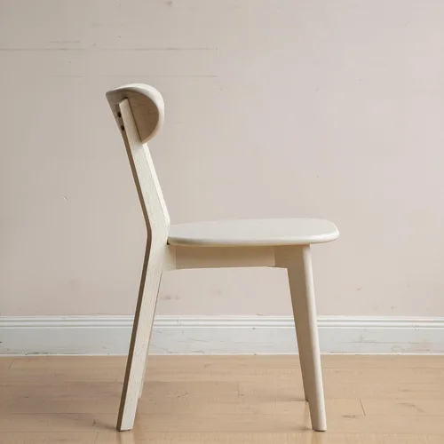 Vista 5 de Sillas de comedor y juegos de mesa y sillas, madera de roble maciza, grado FAS fabricado en América del Norte, silla de madera 100% libre